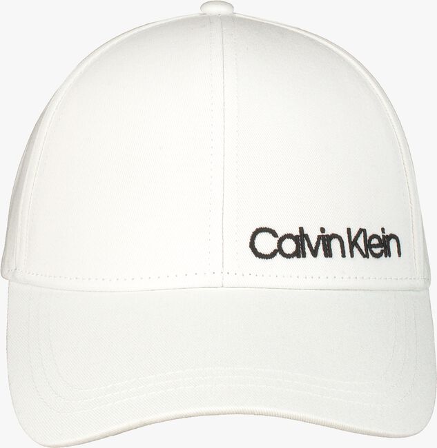 Weiße CALVIN KLEIN Kappe SIDE LOGO CAP - large