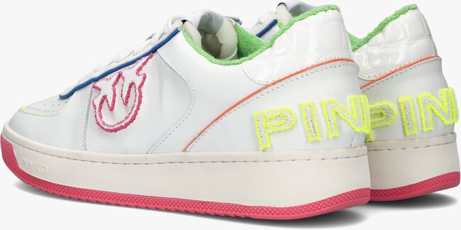 Weiße PINKO Sneaker low BONDY 1 BASKET SNEAKER PELLE - large