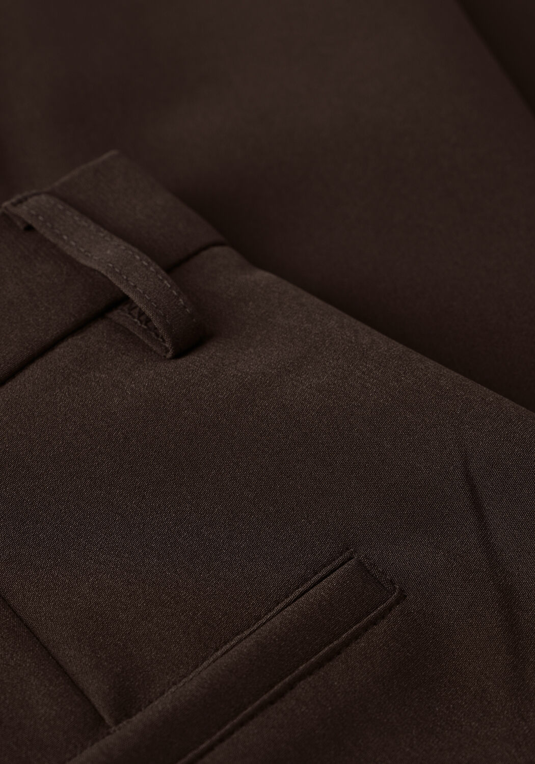 Braune NEO NOIR Weite Hose SURY SUIT PANTS - large