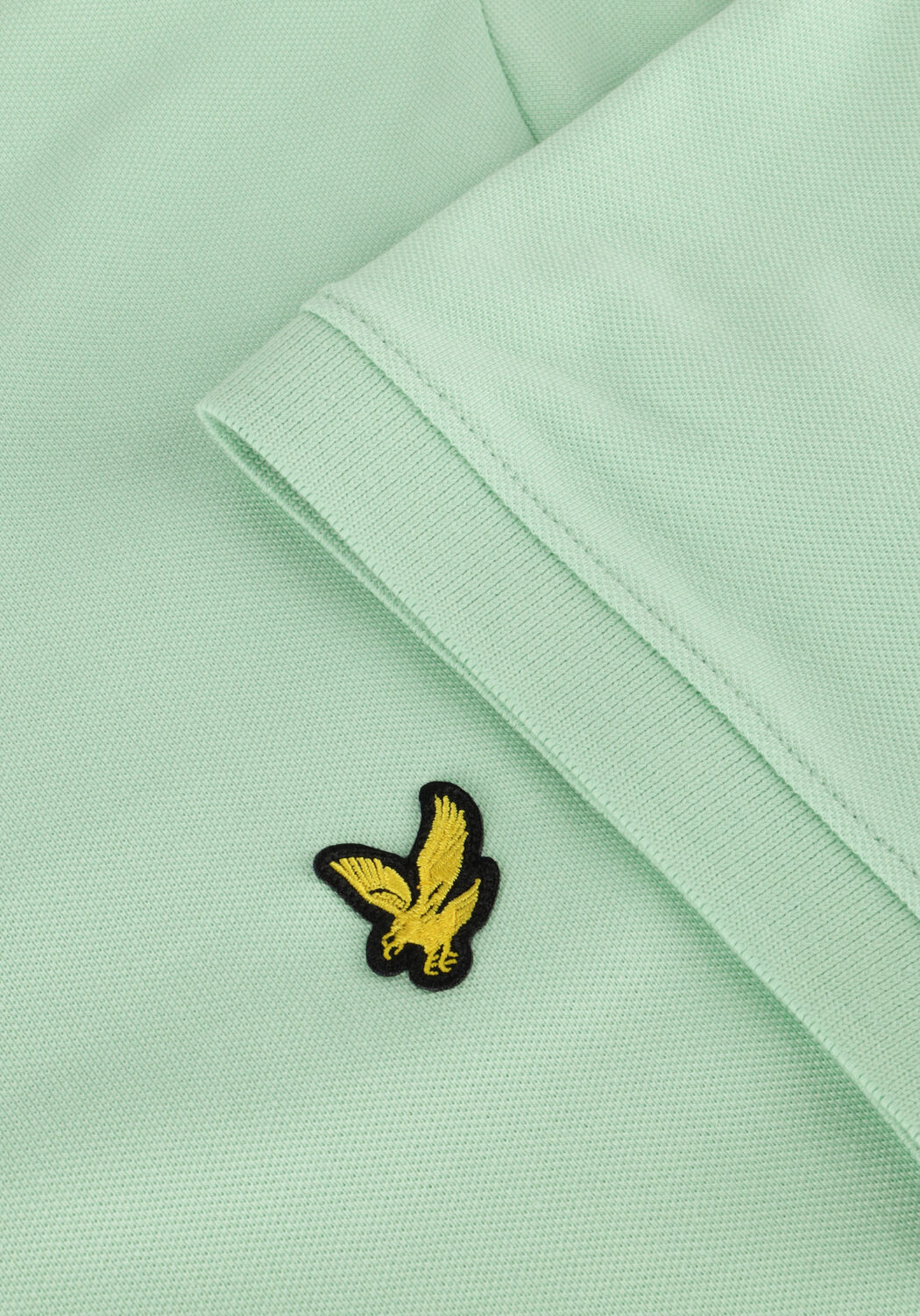 Gr&uuml;ne LYLE & SCOTT Polo-Shirt PLAIN POLO SHIRT - large