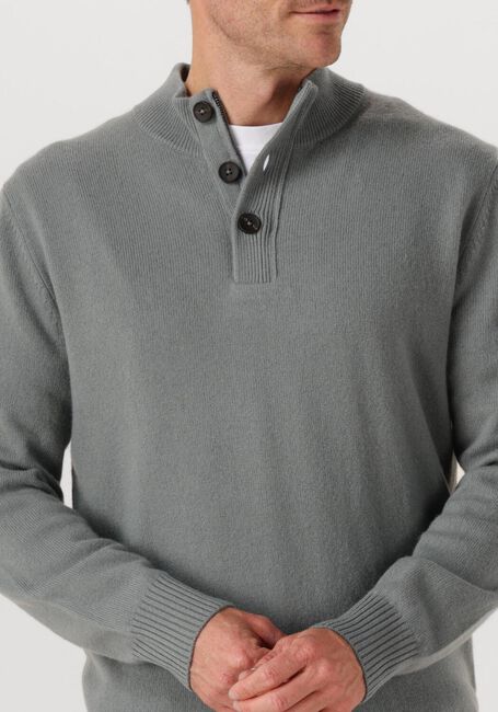 Graue STEFANO LAURAN Pullover HALF ZIP - large