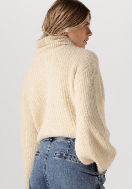 Ecru CO'COUTURE Pullover CORALIE ROLL KNIT - large