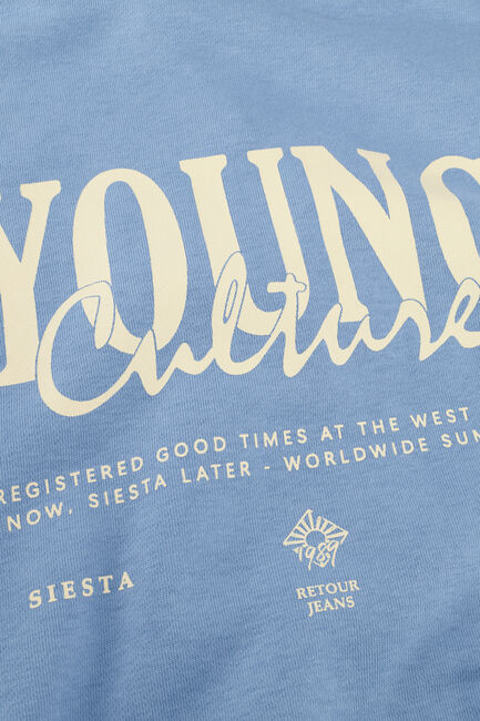 Blaue RETOUR Sweatshirt MARIJN - large