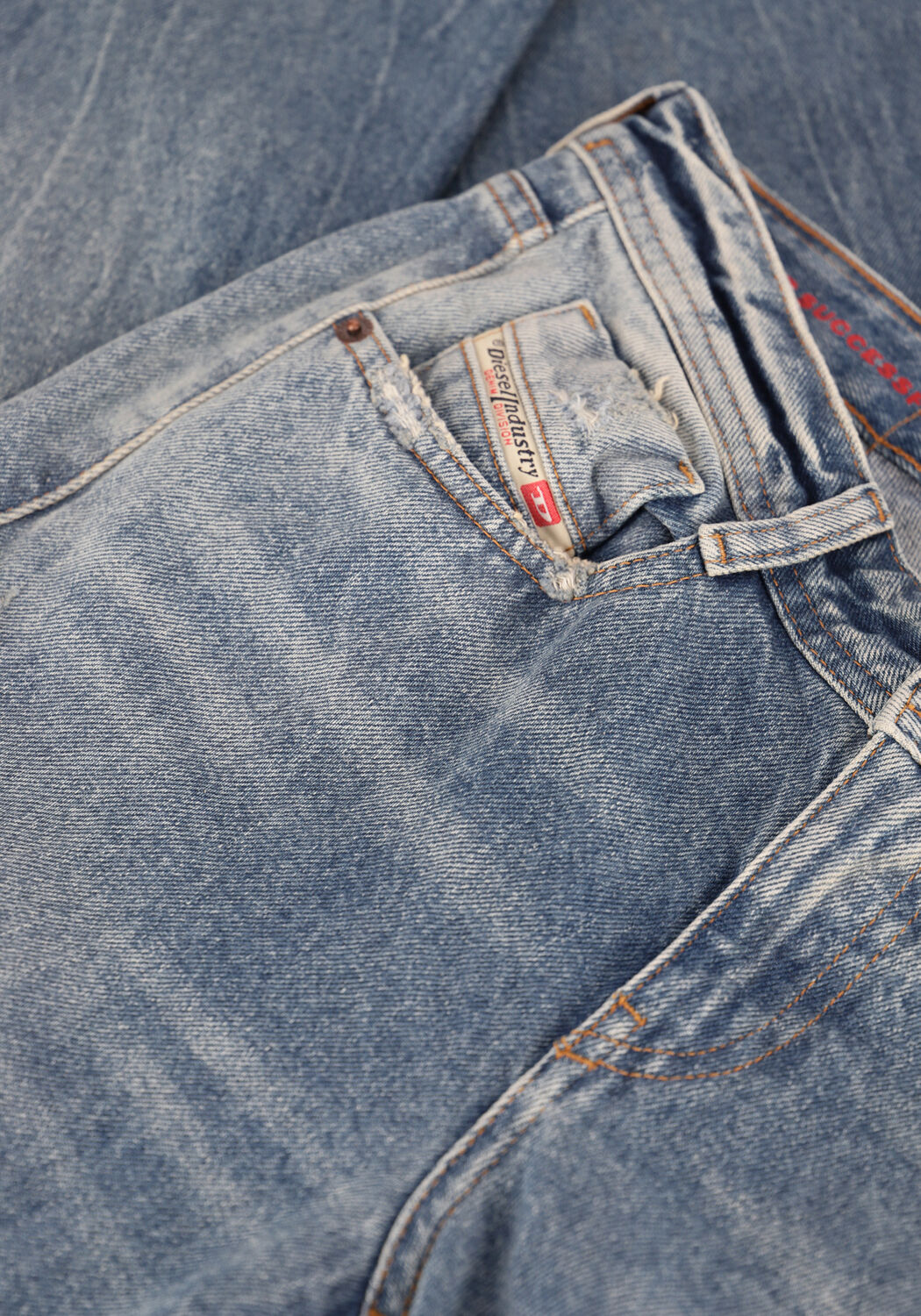 Blaue DIESEL Bootcut jeans 1969 D-EBBEY - large