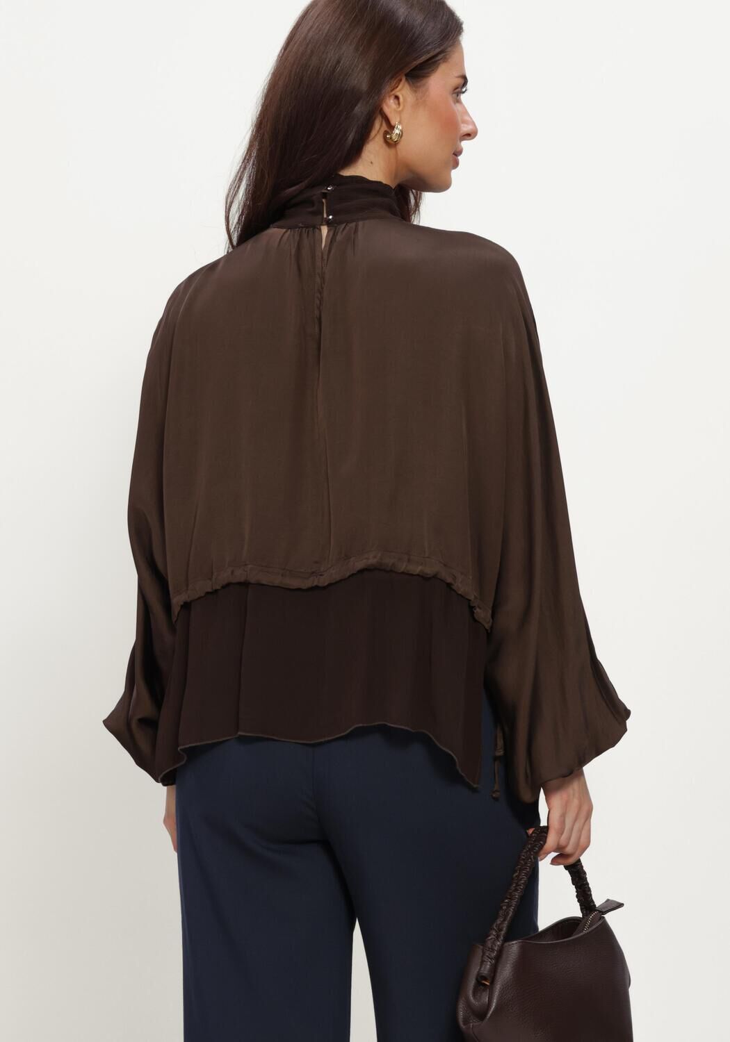 Braune FREEBIRD Blusen BIBIANA - large