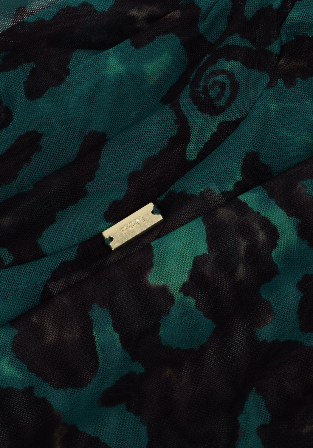 Gr&uuml;ne POM AMSTERDAM Top TURTLENECK - CAMO TEAL GREEN - large