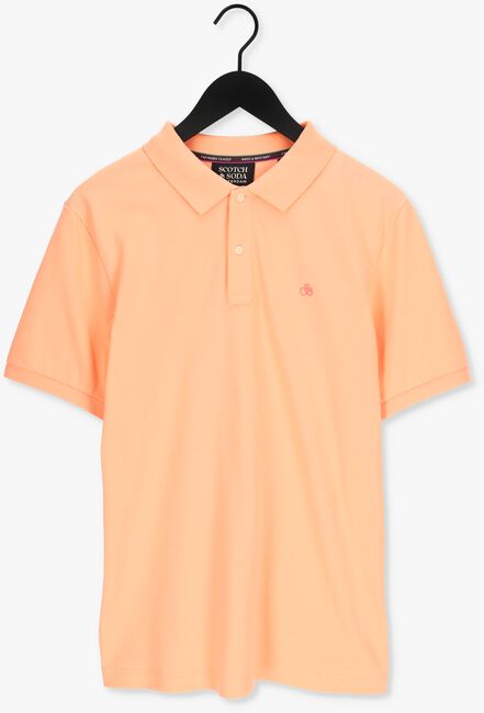 Orangene SCOTCH & SODA Polo-Shirt CLASSIC PIQUE POLO IN ORGANIC COTTON - large