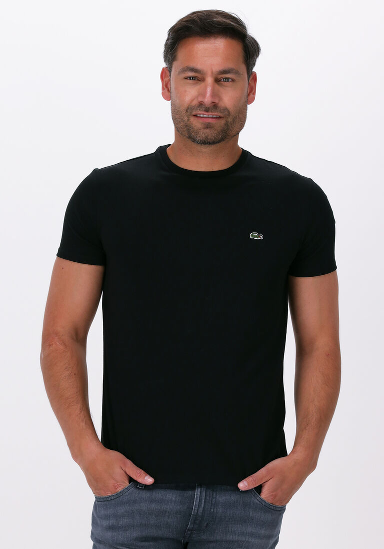 schwarze lacoste t-shirt 1ht1 men's tee-shirt 1121