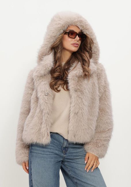 Beige MOSCOW Fake-Fur-Jack 13-08-REDEMTION - large