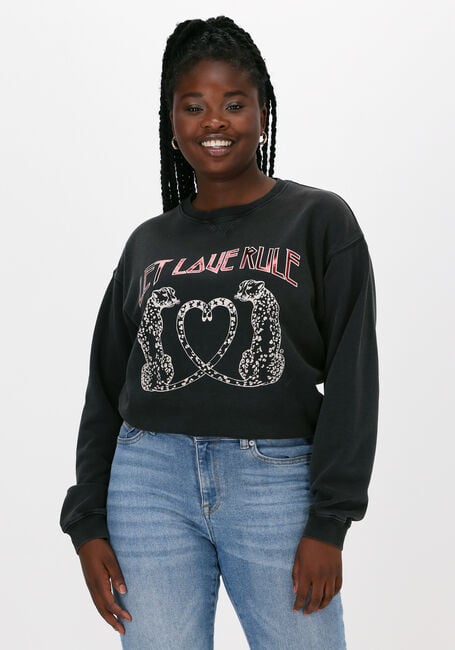 Graue CATWALK JUNKIE Sweatshirt SW LIFE IS LOVE - large