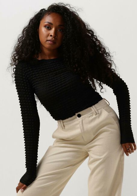 Schwarze CO'COUTURE T-shirt AMARA - large
