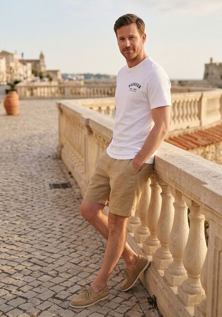Wei&szlig;e BARBOUR T-shirt PREPPY T-SHIRT - large
