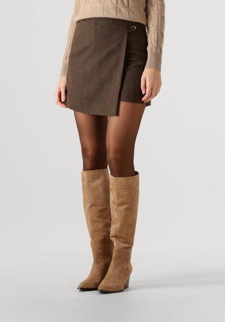 Braune ANOTHER LABEL Minirock LIRAEL SKIRT - large