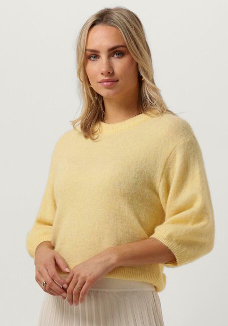 Gelbe MSCH COPENHAGEN Pullover MSCHPETRINELLE HOPE 2/4 PULLOVER - large
