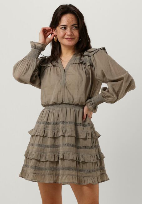 Grüne NEO NOIR Minikleid PIANO S VOILE DRESS - large