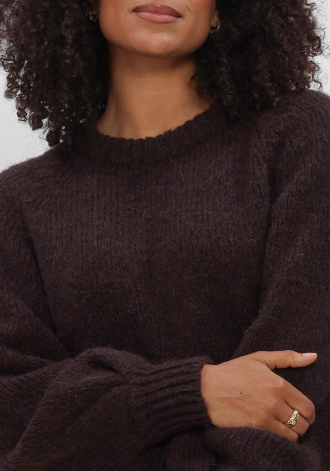 Braune BY-BAR Pullover LUCIA PULLOVER - large