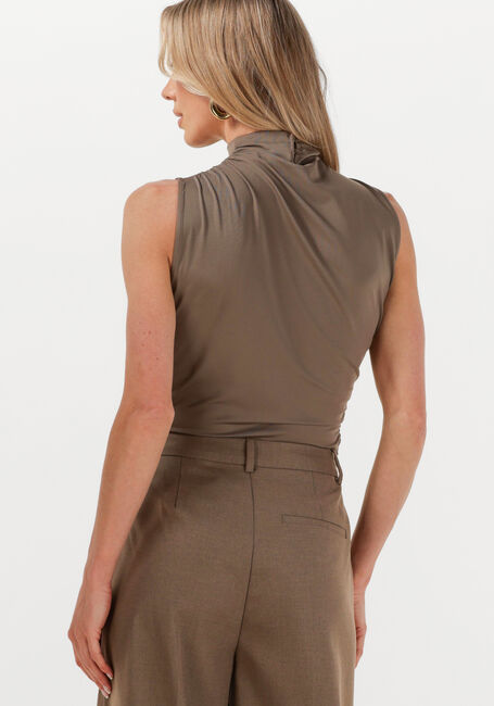 Braune ROSEMUNDE Top BILLIE SL DRAPE TOP - large
