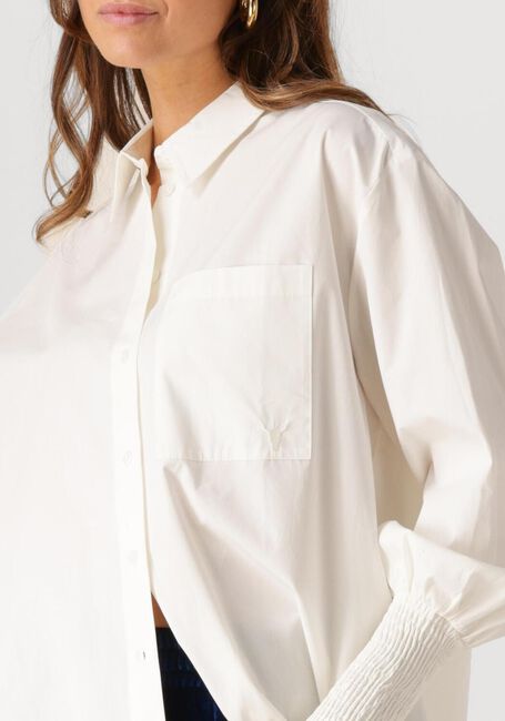 Weiße ALIX THE LABEL Blusen LADIES WOVEN OVERSIZED BLOUSE - large