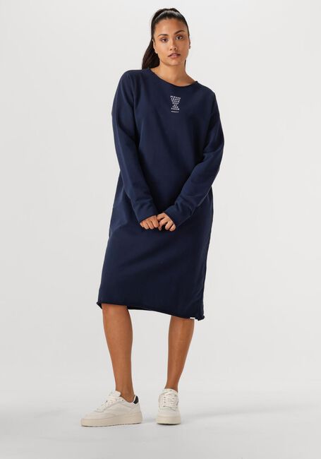 Dunkelblau PENN & INK Midikleid DRESS PRINT - large