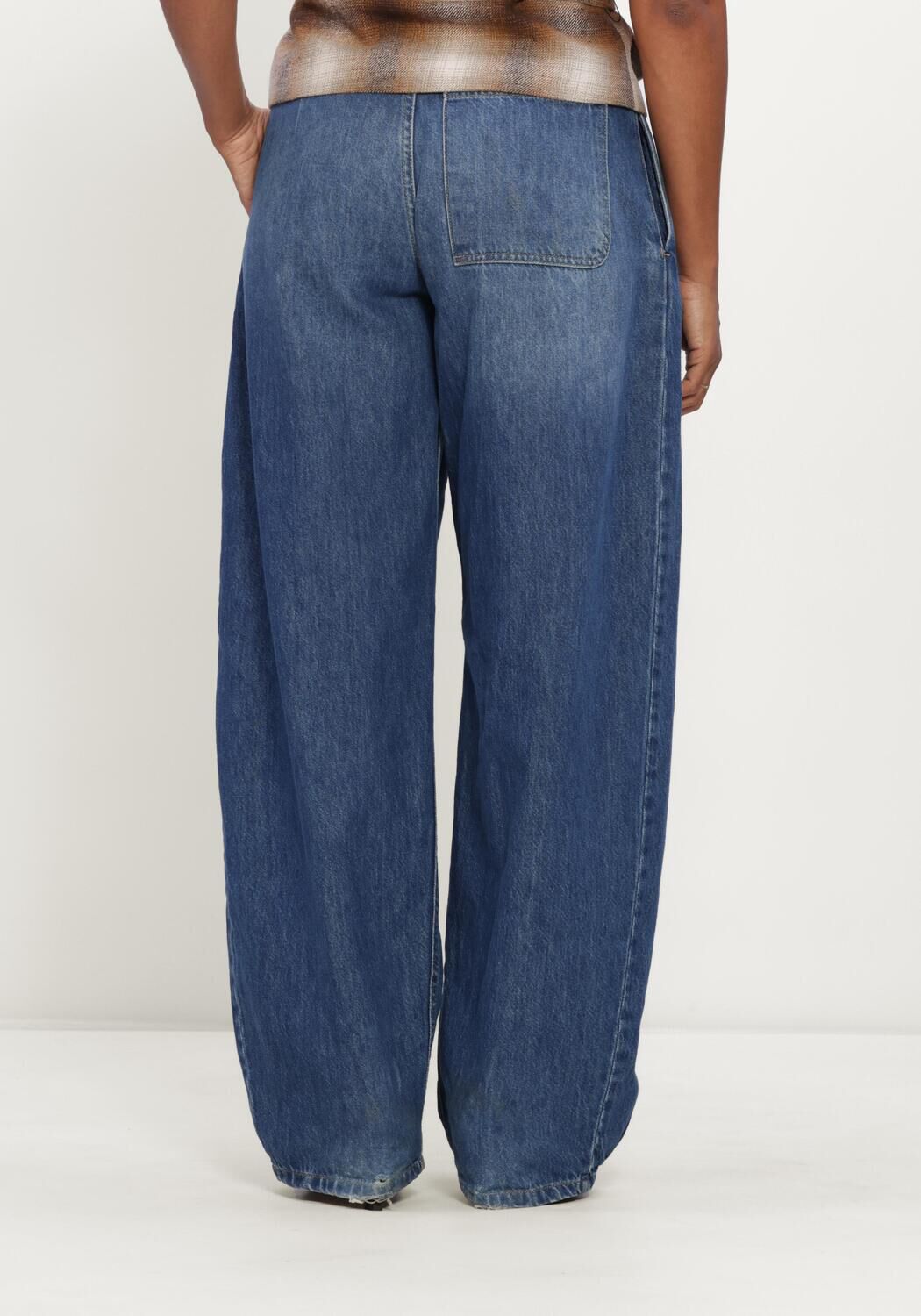 Blaue EST'SEVEN Wide jeans COUTURE JEANS - large
