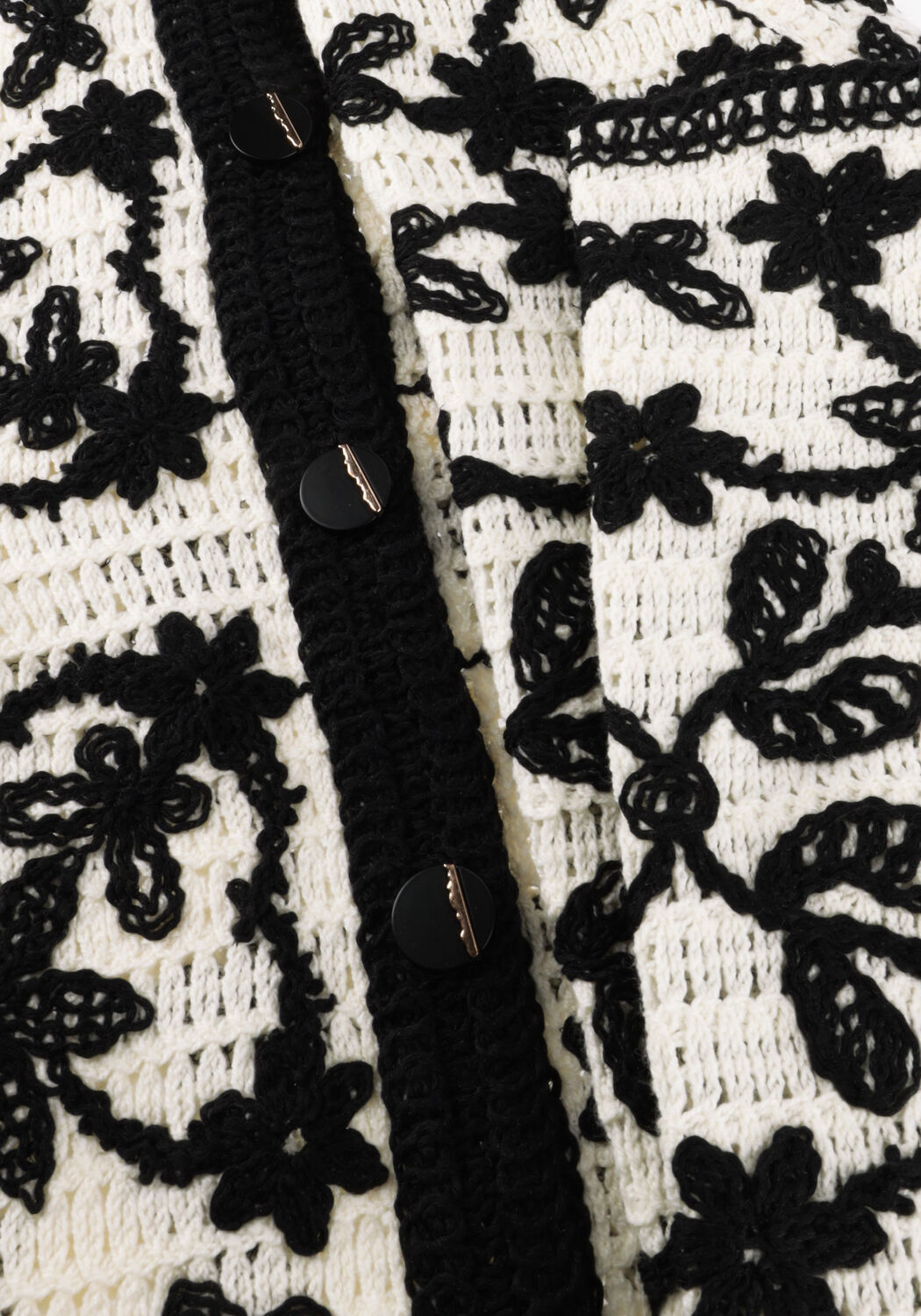 Mehrfarbige/Bunte OBJECT Strickjacke OBJCARI L/S RE CARDIGAN - large