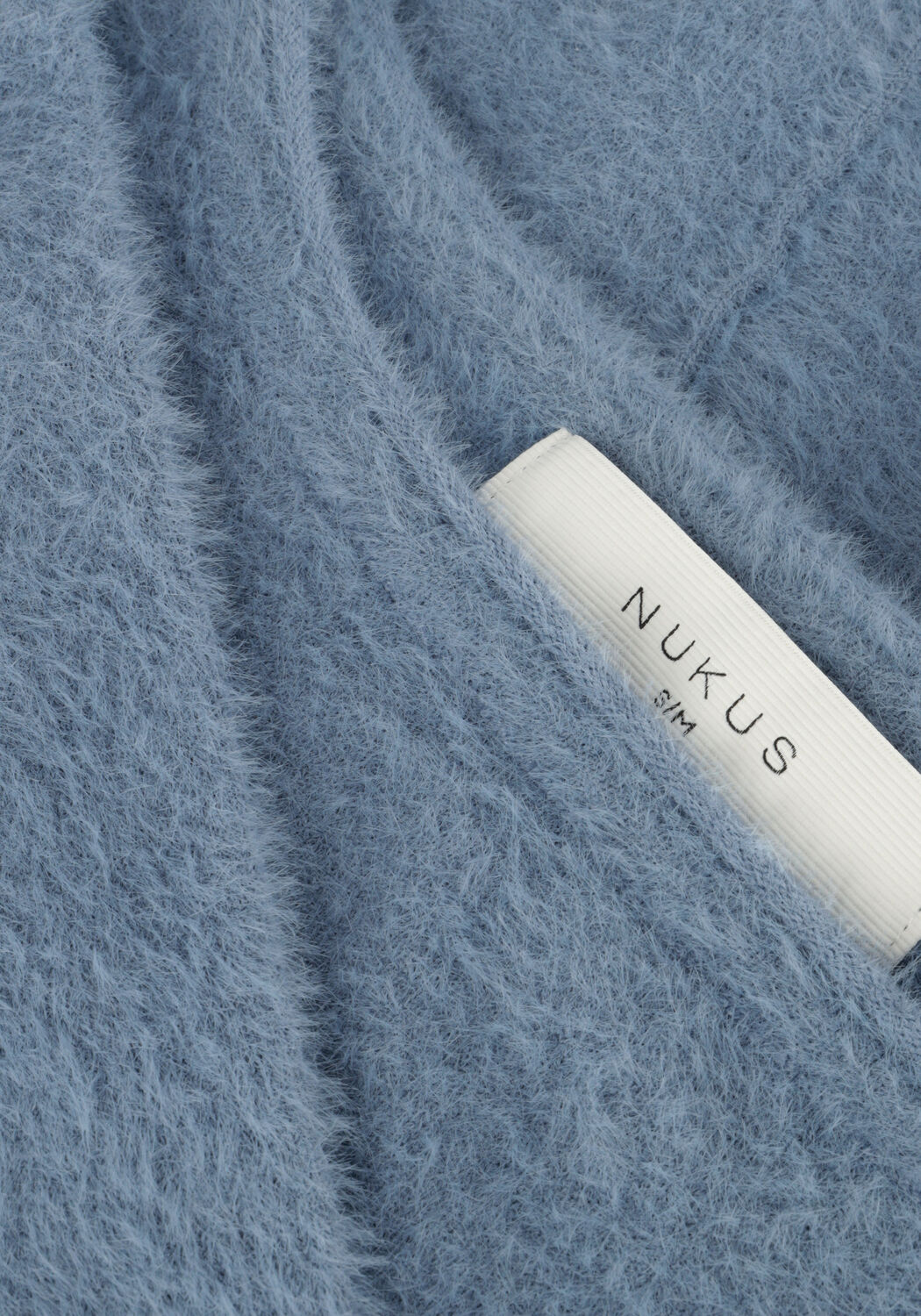 Blaue NUKUS Pullover MATILDE PULLOVER SOFT - large