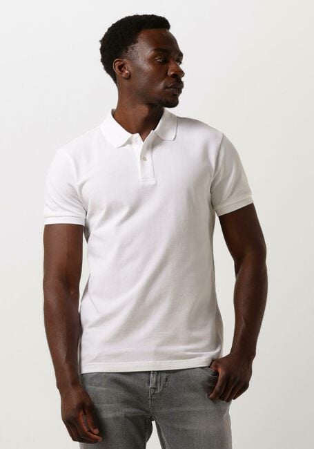 Weiße PROFUOMO Polo-Shirt POLO SHORT SLEEVE - large