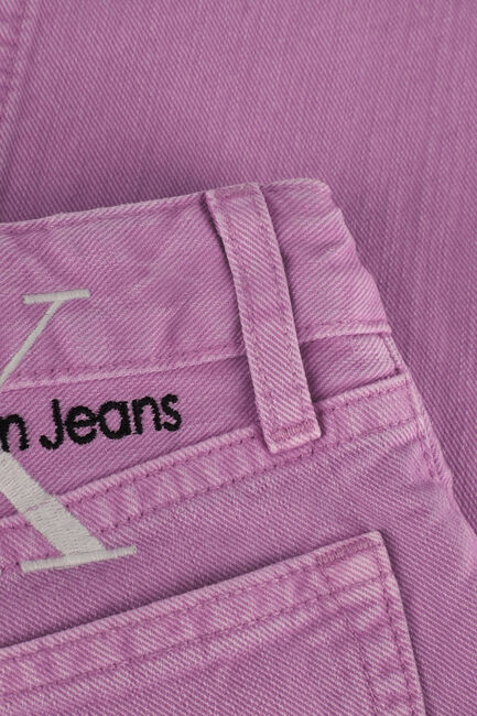 Lilane CALVIN KLEIN Wide jeans WIDE LEG HR IRIS ORCHID - large