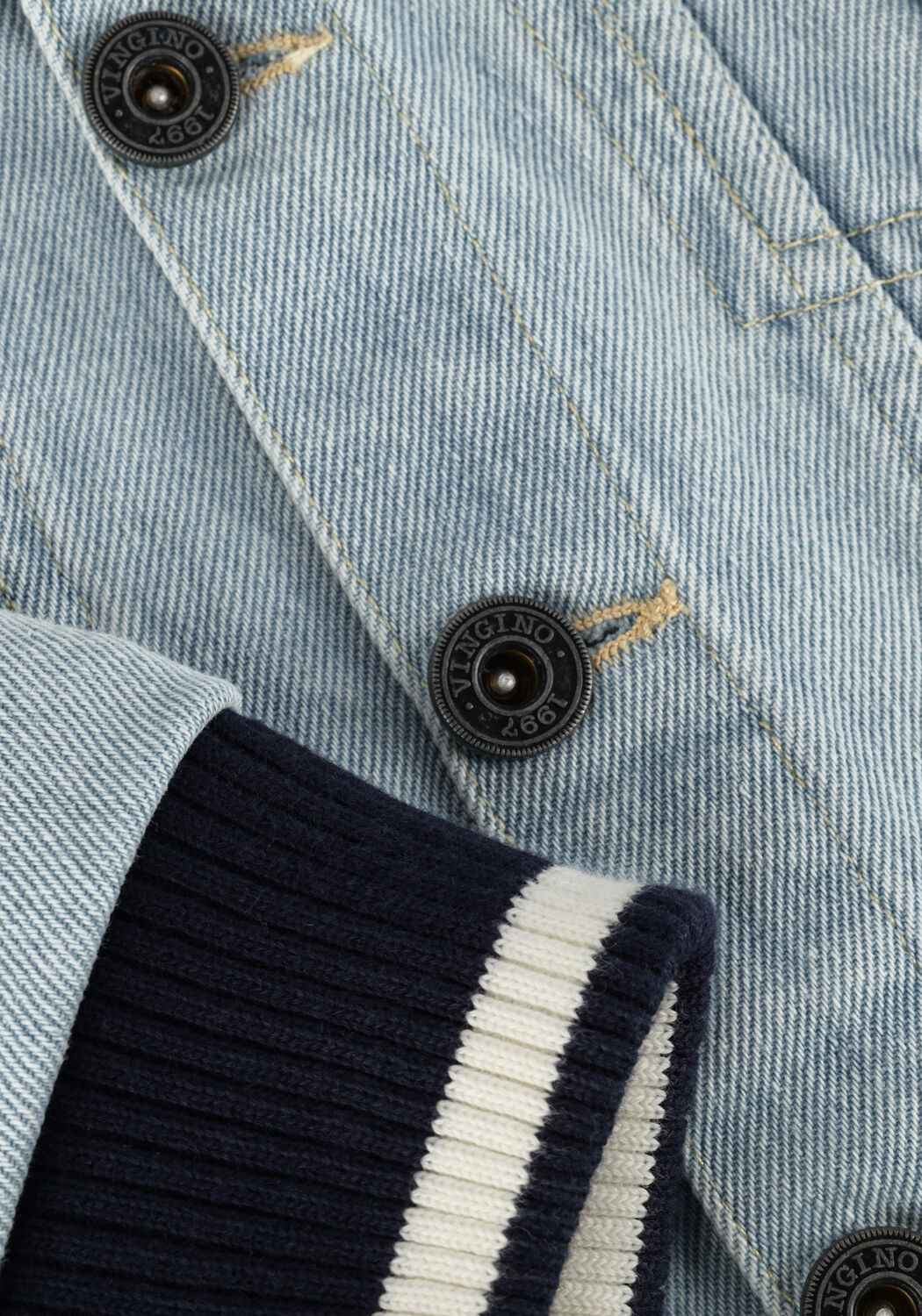 Blaue VINGINO Jeansjacke FITO - large