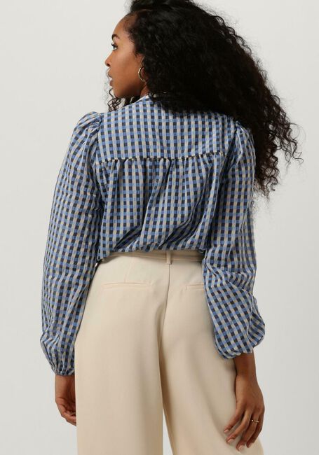 Blaue LEVETE ROOM Bluse ANEMONE 2 - large