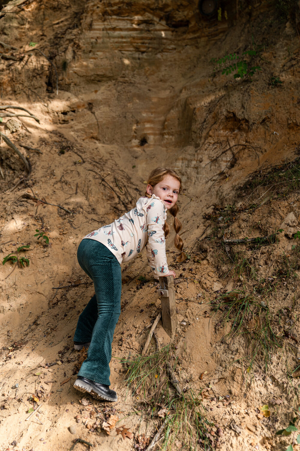 Dunkelgr&uuml;n KOKO NOKO Schlaghose Q52961 - large