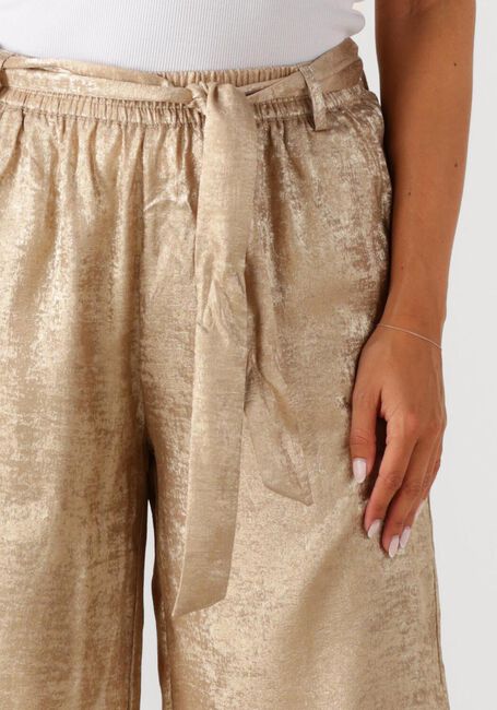 Goldfarbene SUMMUM Hose PANTS METALLIC LAMEE - large