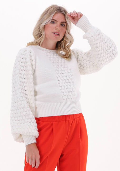 Creme SILVIAN HEACH Pullover SWEATER ANDREWS - large