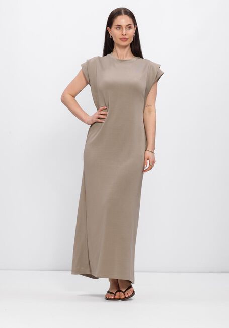 Taupe AIMEE THE LABEL Maxikleid SILVANA - large