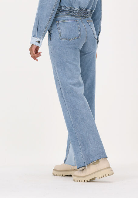 Hellblau OBJECT Wide jeans MARINA MW TREND JEANS - large