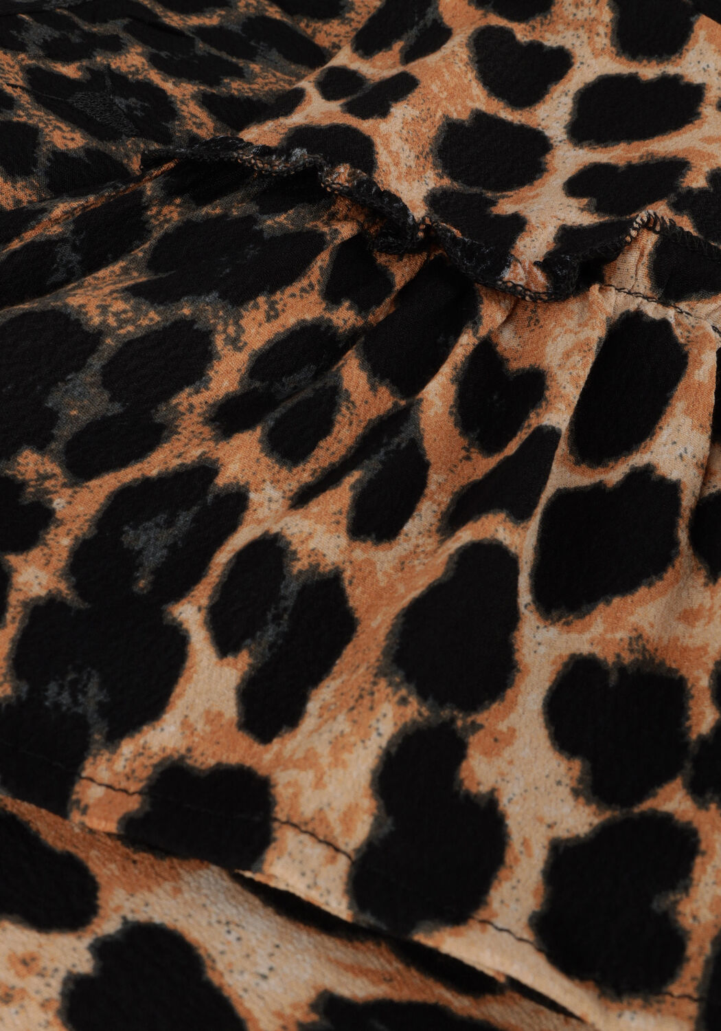 Braune ALIX THE LABEL Minikleid LADIES WOVEN ANIMAL DRESS 1 - large