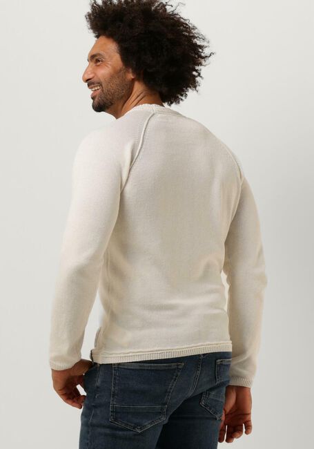 Weiße SCOTCH & SODA Pullover STRUCTURED MELANGE PULLOVER - large