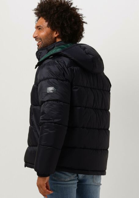 Dunkelblau PS PAUL SMITH Wattierte Jack MENS FIBRE DOWN HOODED PUFFER - large