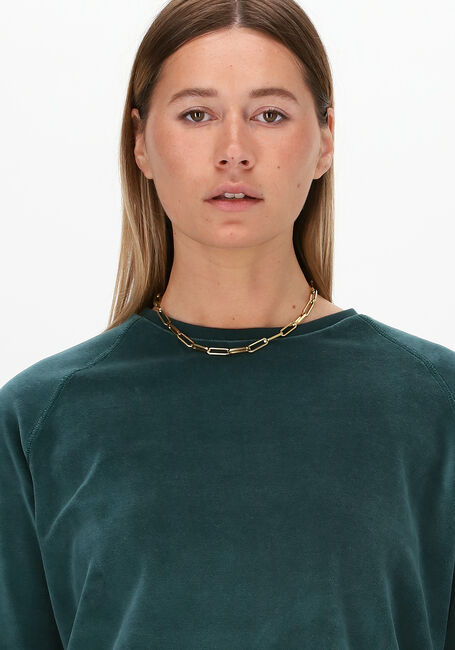 Grüne BY-BAR Sweatshirt TEDDY VELVET SWEATER - large
