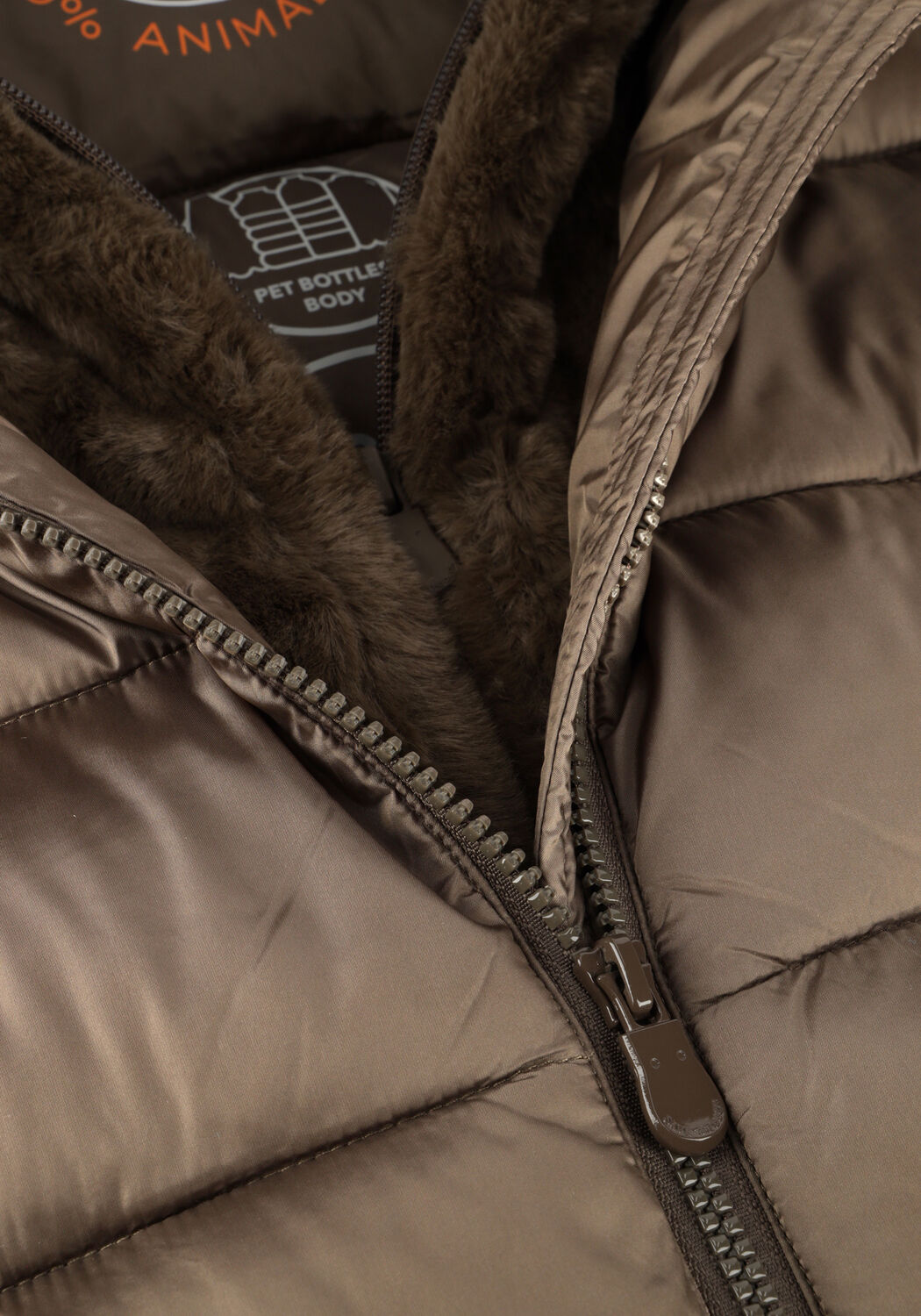 Taupe SAVE THE DUCK Wattierte Jack MATILDA - large