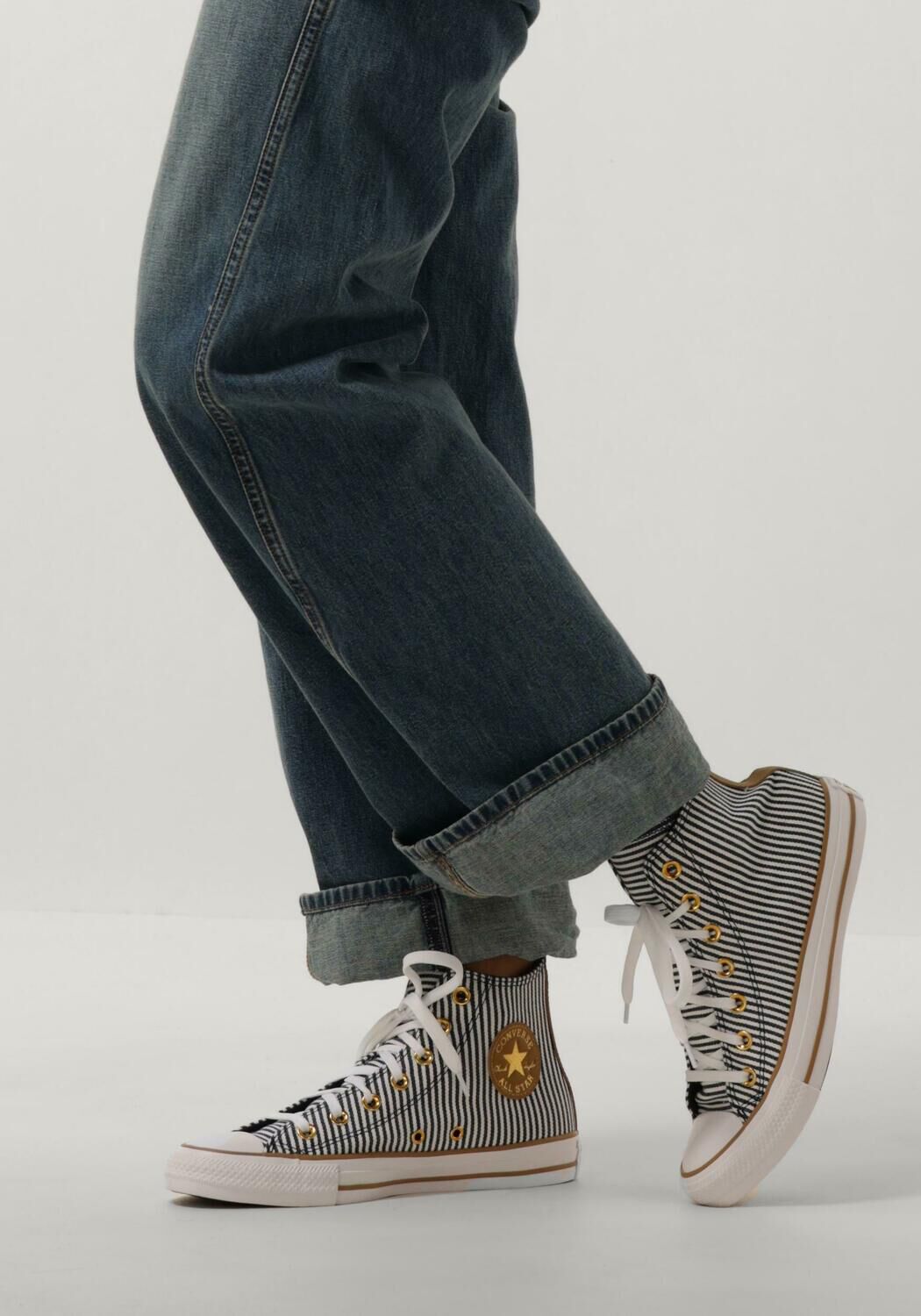 Mehrfarbige/Bunte CONVERSE Sneaker High CHUCK TAYLOR ALL STAR HERRINGBONE - large