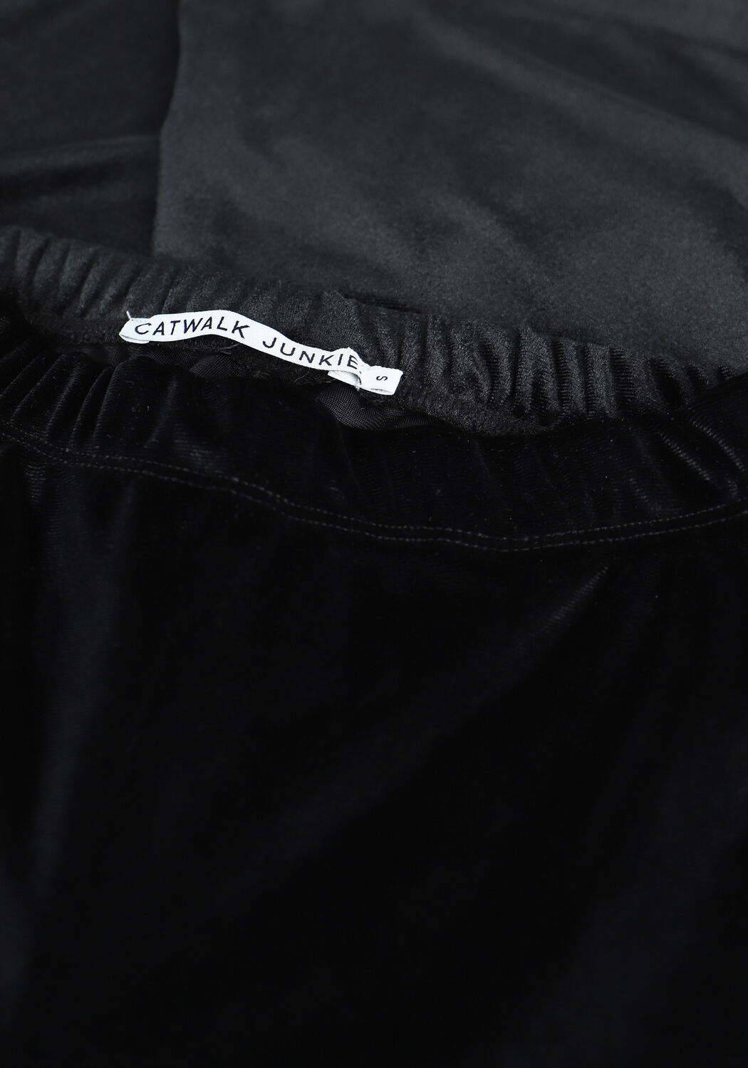 Schwarze CATWALK JUNKIE Schlaghose TR WOODSTOCK - large