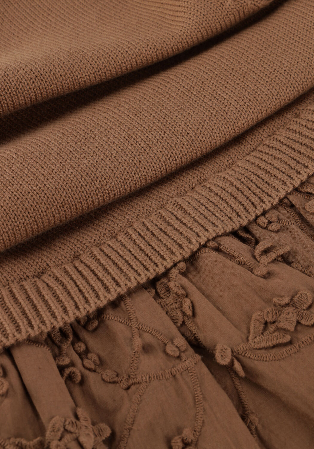 Braune TON & TON Minikleid TESS - large