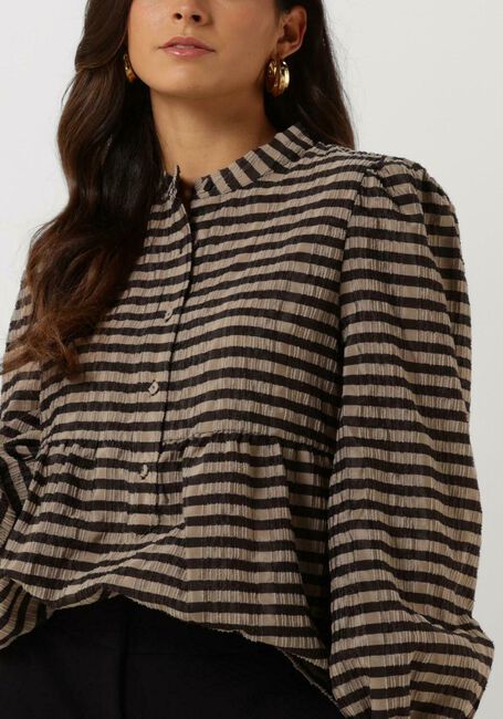 Beige LEVETE ROOM Blusen LR-VELA 1 BLOUSE - large