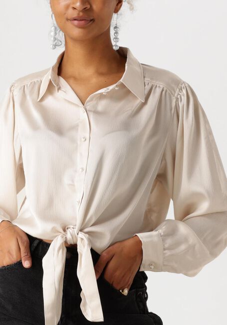 Ecru CATWALK JUNKIE Blusen BUTTON UP BLOUSE WITH LASH - large