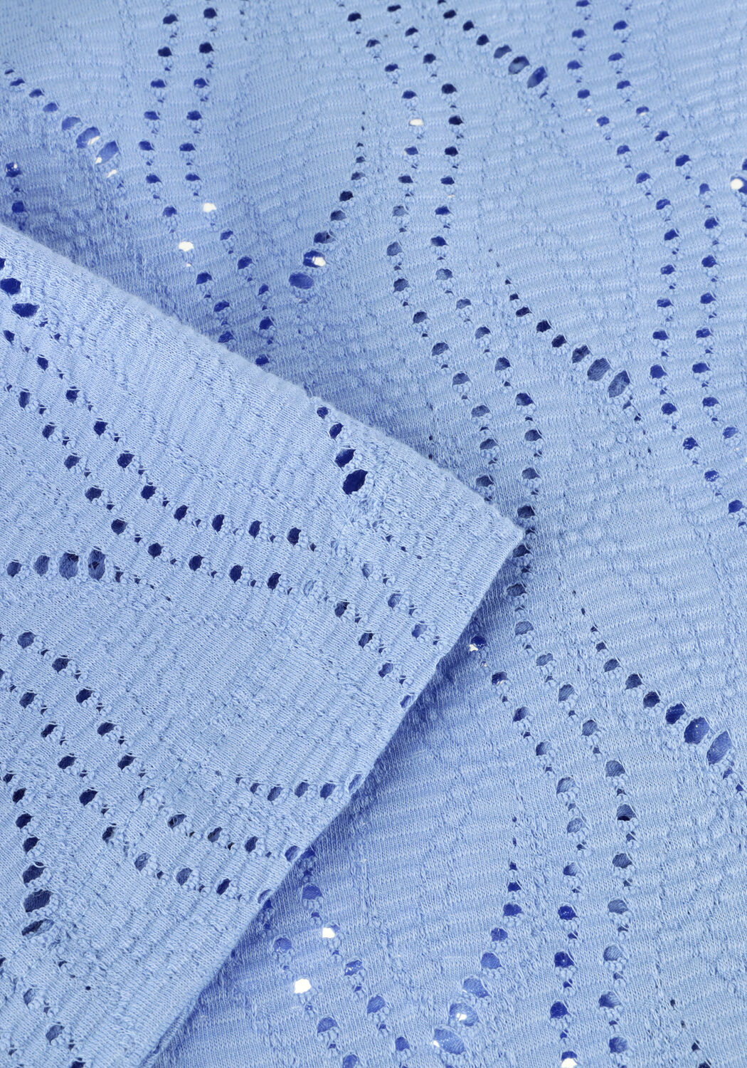 Hellblau OBJECT Top OBJAVA 2/4 LO O-NECK TOP - large