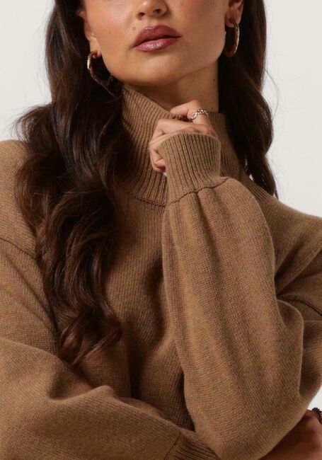 Camelfarbene BY-BAR Pullover SAMMIE PULLOVER - large