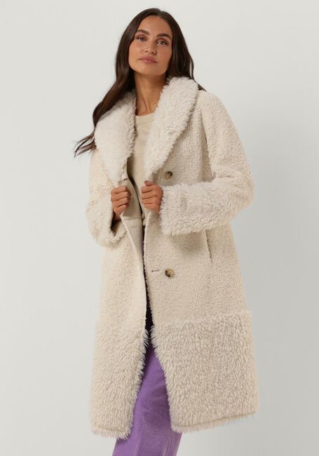 Weiße BEAUMONT Teddy-Jacke LAMMY REVERSIBLE COAT - large