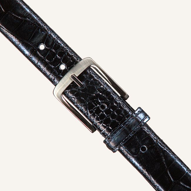 Blaue REHAB Gürtel BELT CROCO Blaue REHAB Gürtel BELT CROCO - large