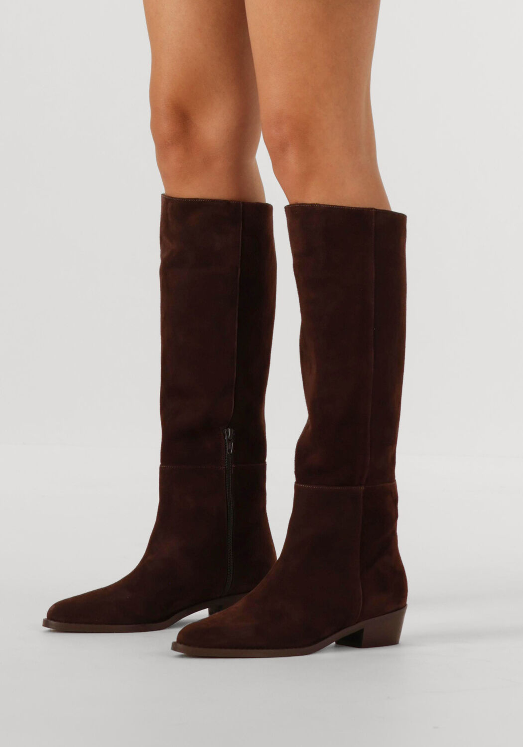 Braune NOTRE-V Hohe Stiefel 39492 - large